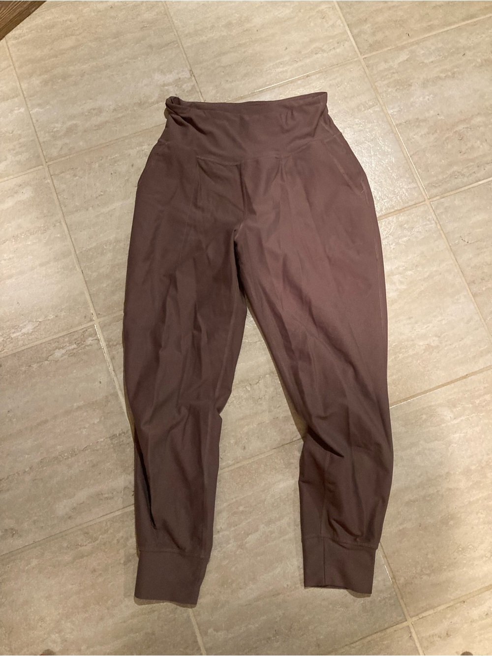 Old Navy Mauve High-Waist Jogger Pants